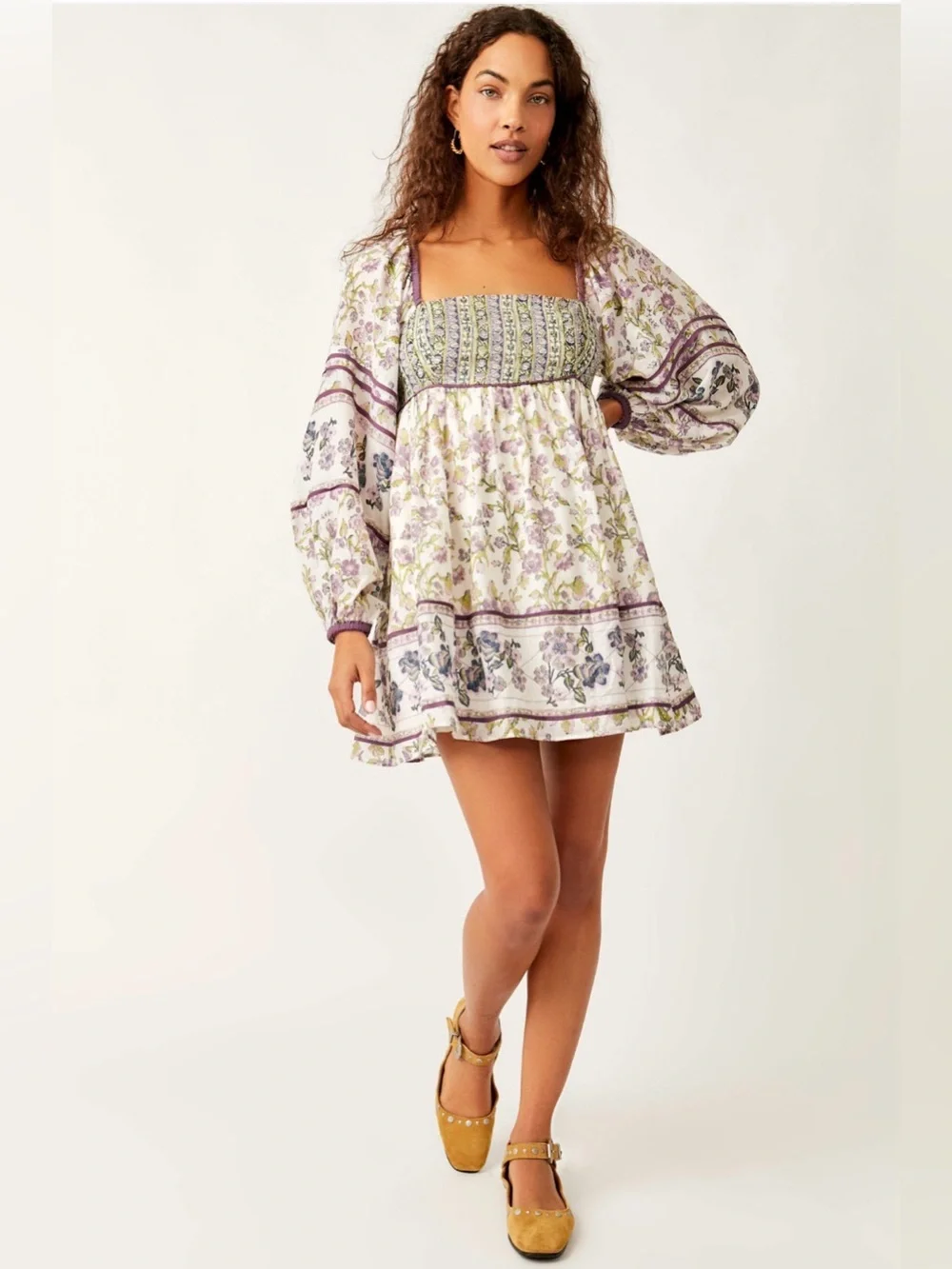 Free People Endless Afternoon Mini Dress